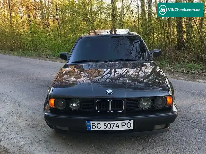 BMW 5 Series 1990, фото з оголошення 2 з 11, VIN WBAHB51030BD17249
