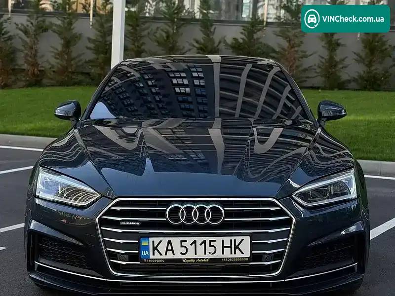 Audi A5 2017, фото з оголошення 2 з 13, VIN WAUTNAF56JA053365