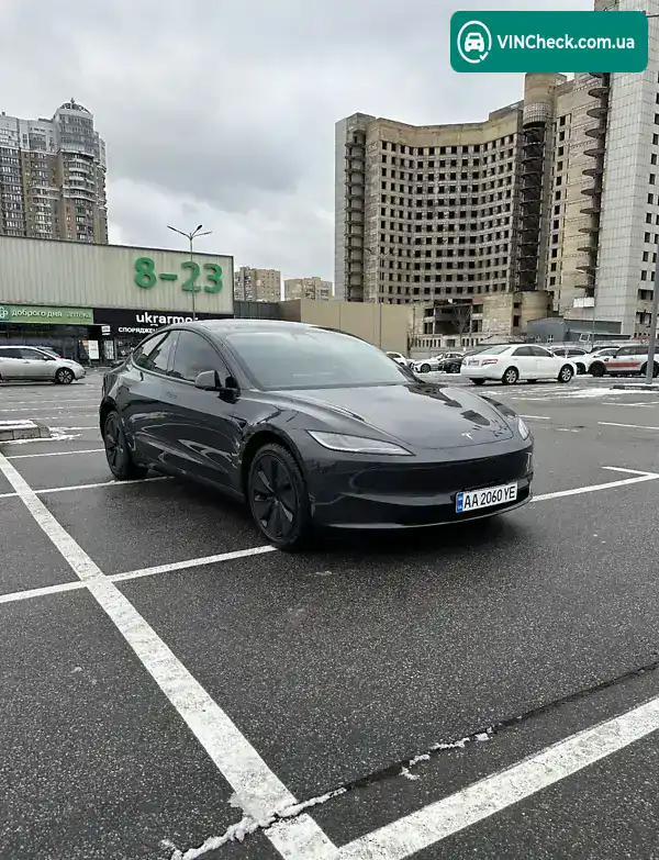Tesla Model 3 2025, фото з оголошення 1 з 21, VIN 5YJ3E1EA8SF972889