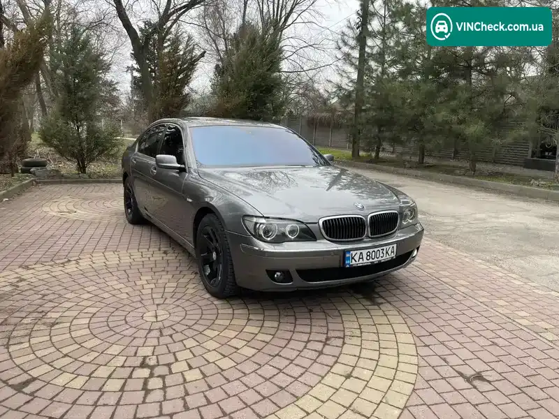 BMW 7 Series 2006, фото з оголошення 2 з 21, VIN WBAHM21090DS72568