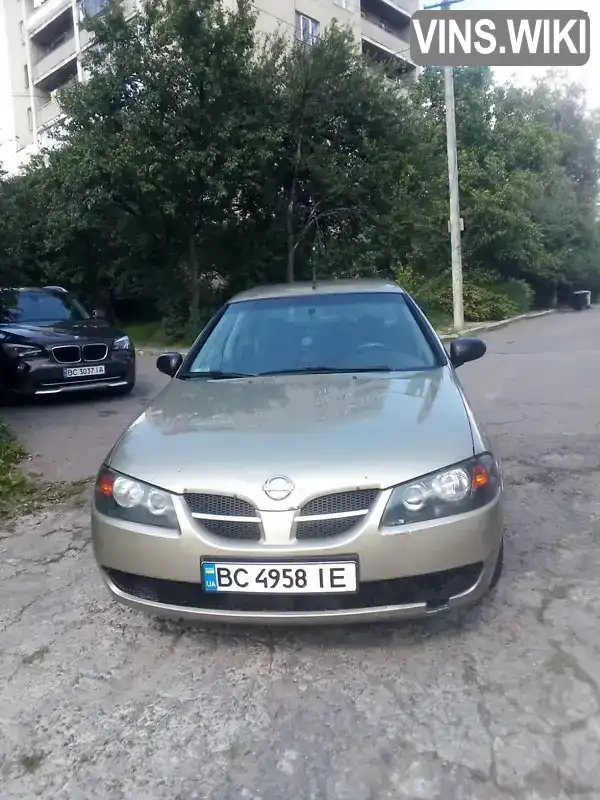 Nissan Almera 2003, фото з оголошення 1 з 6, VIN SJNBBAN16U0434646