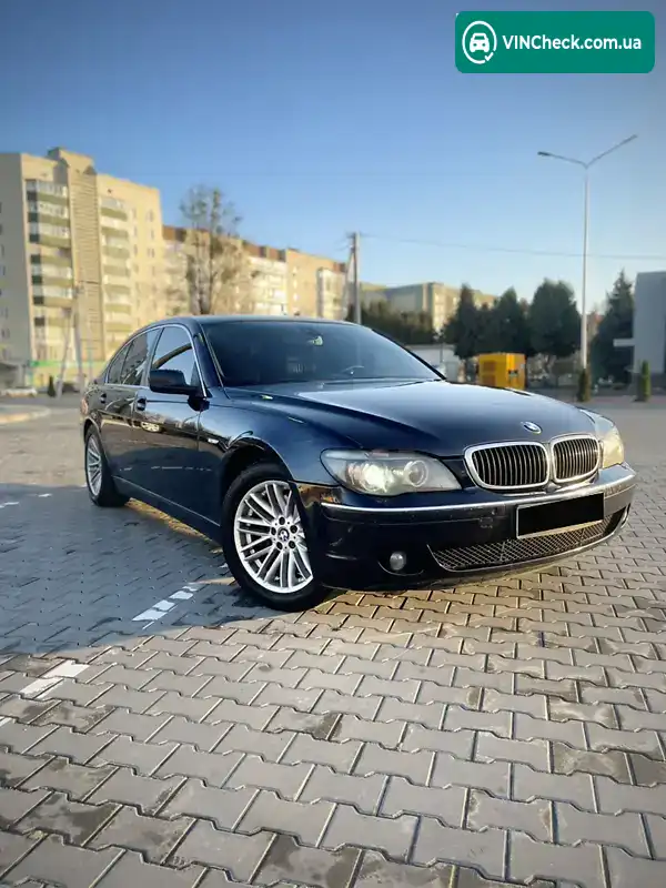 BMW 7 Series 2007, фото з оголошення 1 з 19, VIN WBAHM21070DS76638