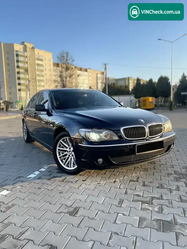 BMW 7 Series 2007, фото з оголошення 2 з 19, VIN WBAHM21070DS76638