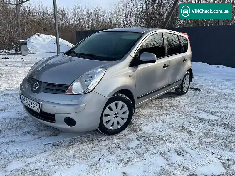 Nissan Note 2008, фото з оголошення 1 з 21, VIN SJNFAAE11U1277229