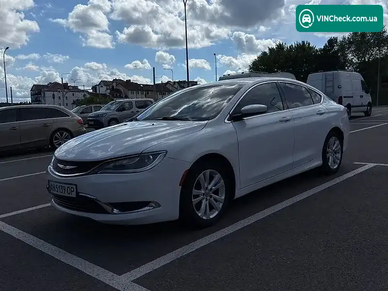 Chrysler 200 2015, фото з оголошення 1 з 20, VIN 1C3CCCAB5FN703986