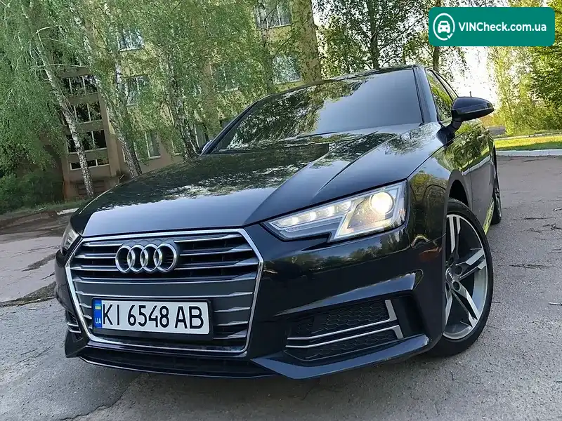 Audi A4 2018, фото з оголошення 2 з 20, VIN WAUKMAF49JA142062
