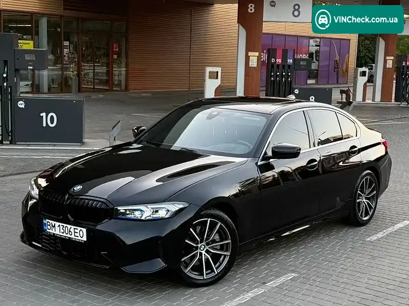 BMW 3 Series 2019, фото з оголошення 2 з 20, VIN 3MW5R7J54K8A05335
