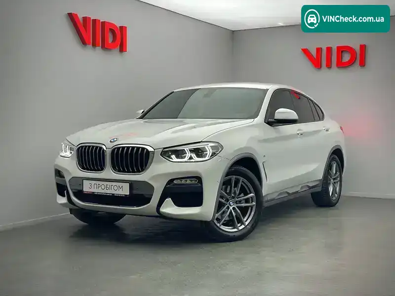 BMW X4 2018, фото з оголошення 1 з 21, VIN WBAVJ11040LF63221