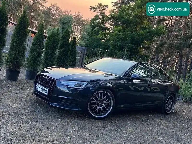 Audi A4 2016, фото з оголошення 2 з 15, VIN WAUANAF44HN050725