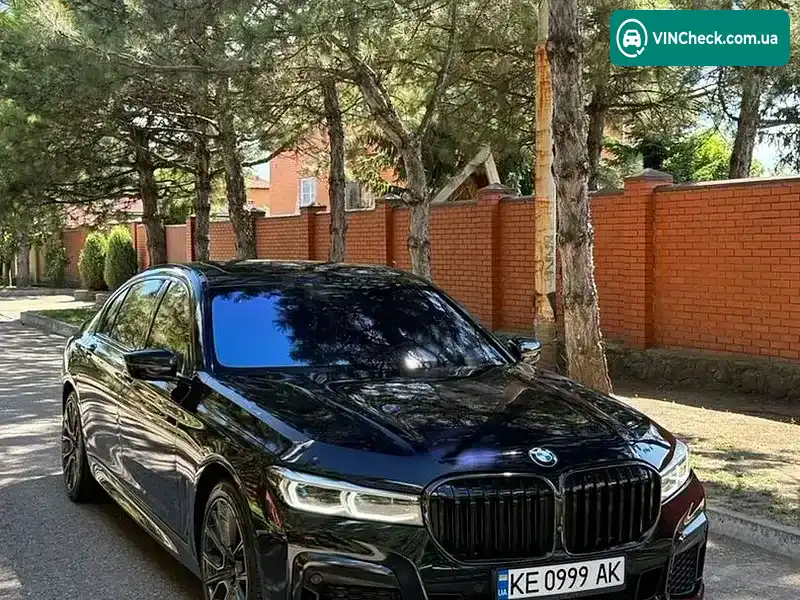 BMW 7 Series 2019, фото з оголошення 1 з 20, VIN WBA7V41020BM63975
