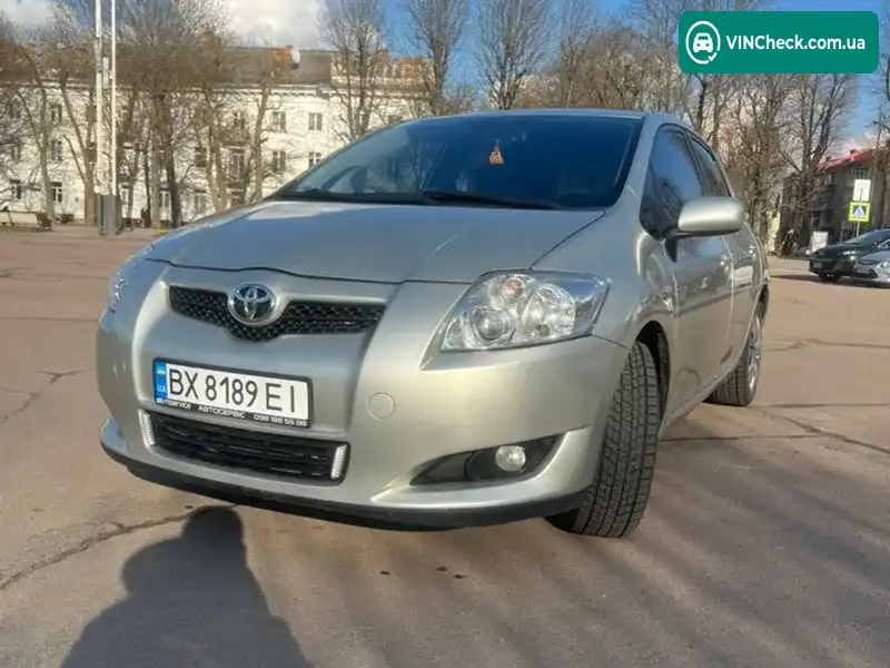 Toyota Auris 2008, фото з оголошення 2 з 14, VIN SB1KV56EX0F000485