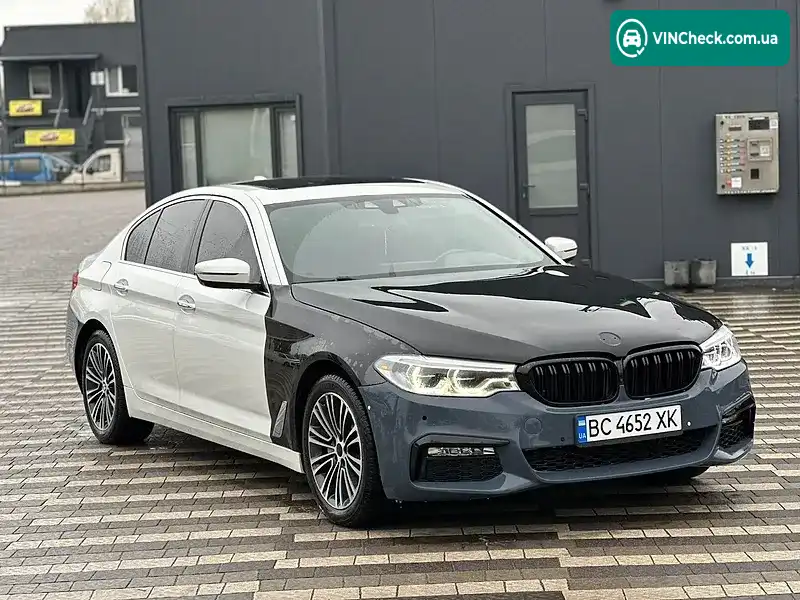 BMW 5 Series 2017, фото з оголошення 1 з 20, VIN WBAJA5C37HG456257
