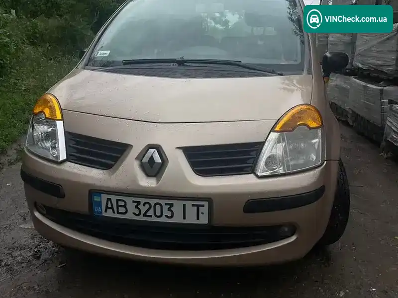 Renault Modus 2004, фото з оголошення 1 з 10, VIN VF1JP0D0532710767