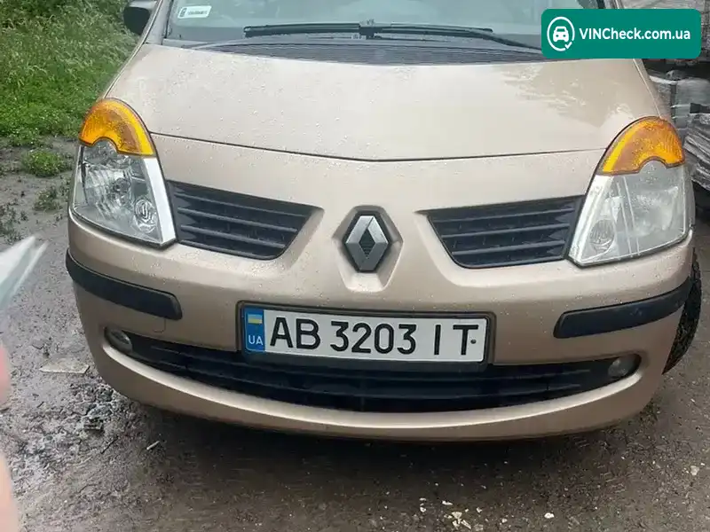 Renault Modus 2004, фото з оголошення 2 з 10, VIN VF1JP0D0532710767