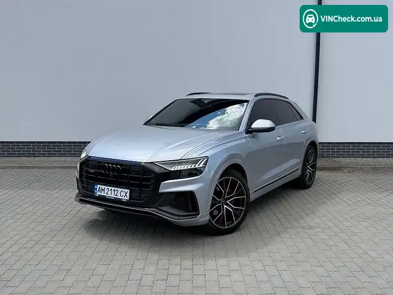 Audi Q8 2020, фото з оголошення 2 з 20, VIN WA1FVAF10MD011803