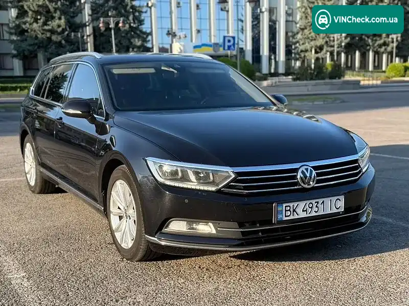 Volkswagen Passat 2017, фото з оголошення 1 з 20, VIN WVWZZZ3CZHP027980