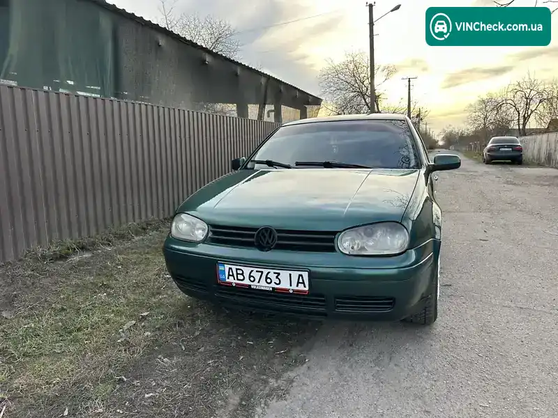Volkswagen Golf 2000, фото з оголошення 1 з 13, VIN 9BWGA21J5Y4038252