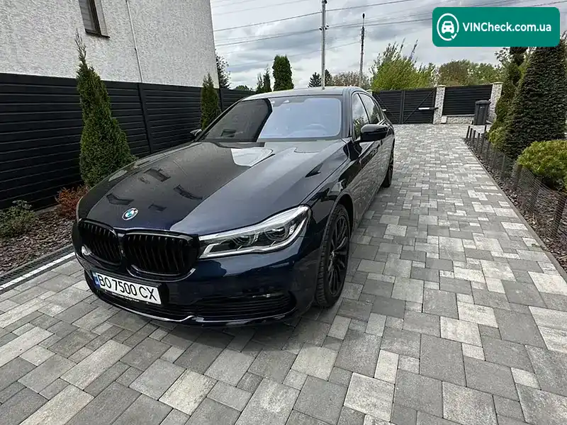 BMW 7 Series 2017, фото з оголошення 1 з 20, VIN WBA7H01030G964540