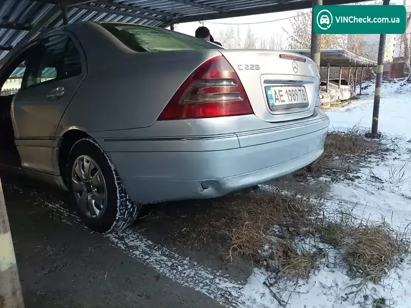Mercedes-Benz C-Class 2003, фото з оголошення 2 з 8, VIN WDB2030061A507450