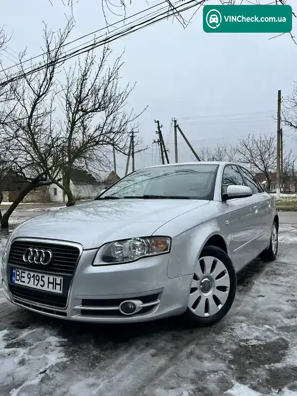 Audi A4 2005, фото з оголошення 2 з 18, VIN WAUZZZ8E06A145394