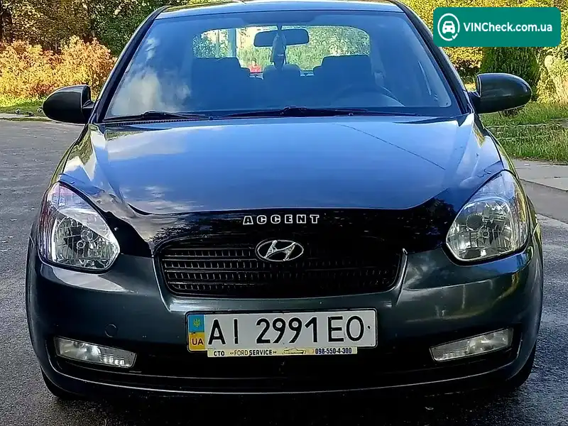 Hyundai Accent 2008, фото з оголошення 2 з 16, VIN Y6LCM41AP8Z110486