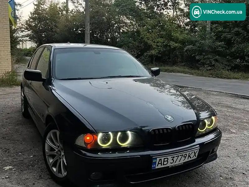 BMW 5 Series 2000, фото з оголошення 1 з 14, VIN WBADL81030GX40328