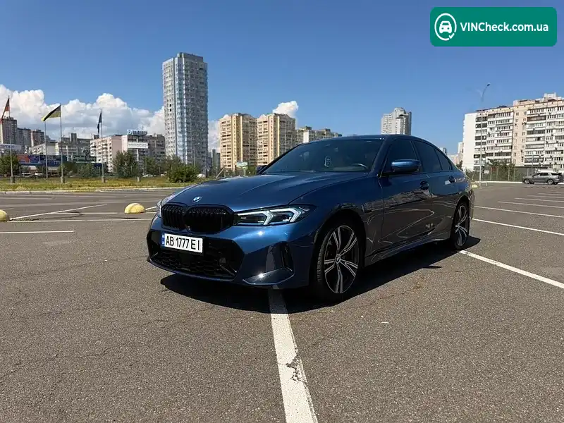 BMW 3 Series 2021, фото з оголошення 2 з 20, VIN WBA5R7C02NFL77155