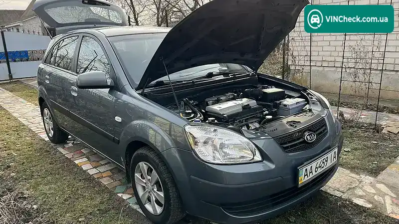 Kia Rio 2008, фото з оголошення 2 з 16, VIN KNEDE241386437937