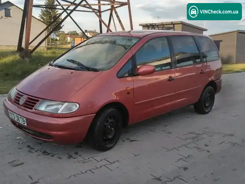 Volkswagen Sharan 1999, фото з оголошення 1 з 10, VIN WWWZZZ7MZVV020168