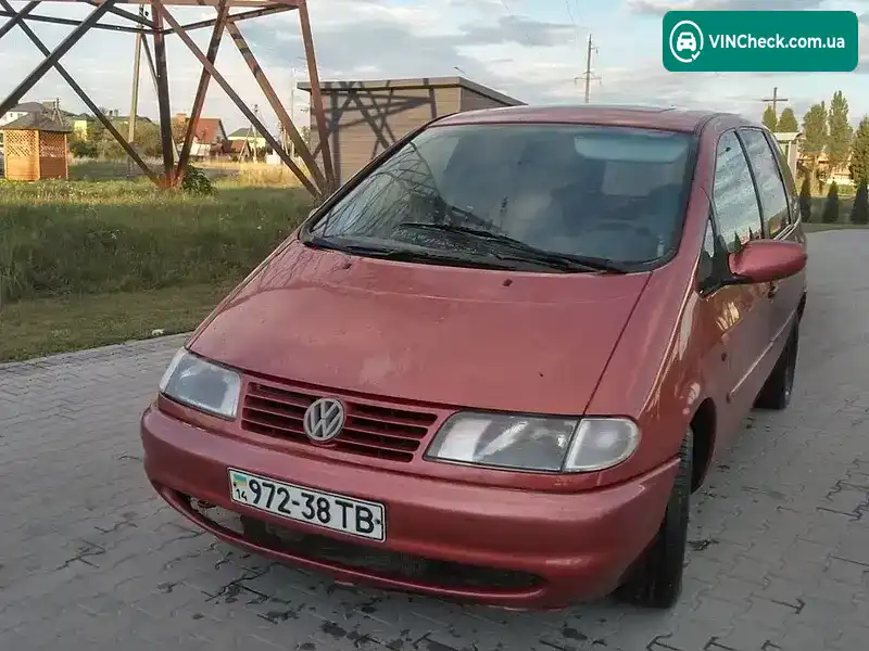 Volkswagen Sharan 1999, фото з оголошення 2 з 10, VIN WWWZZZ7MZVV020168