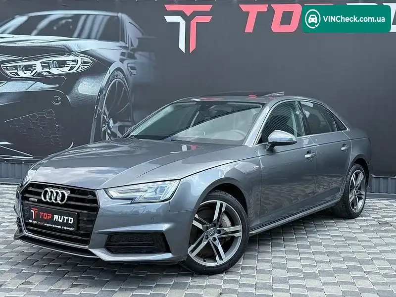 Audi A4 2017, фото з оголошення 2 з 20, VIN WAUENAF45HN069009