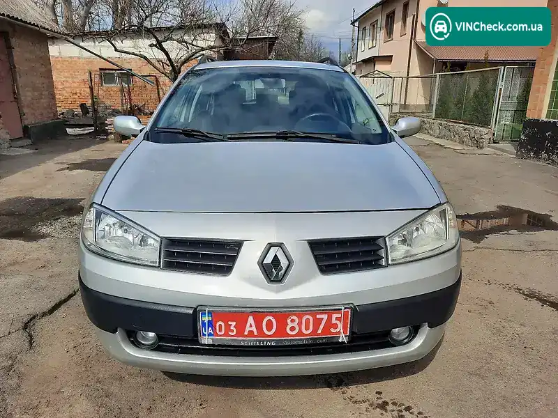 Renault Megane 2006, фото з оголошення 1 з 20, VIN VF1KM0J0H34495596