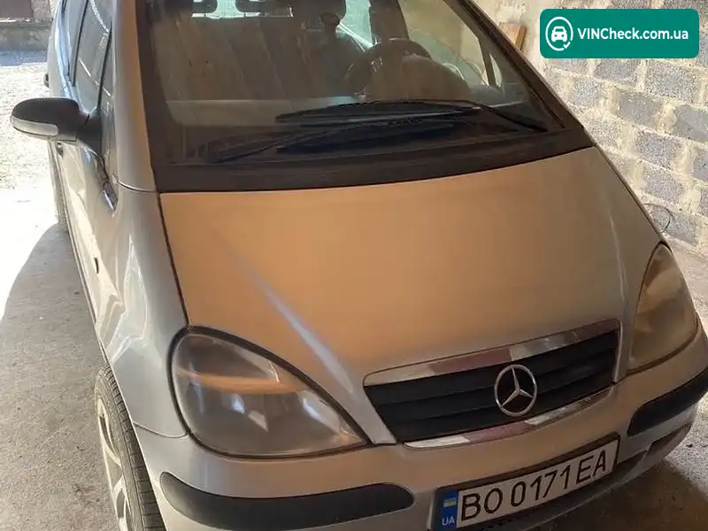 Mercedes-Benz A-Class 2003, фото з оголошення 1 з 7, VIN WDB1681091J947950
