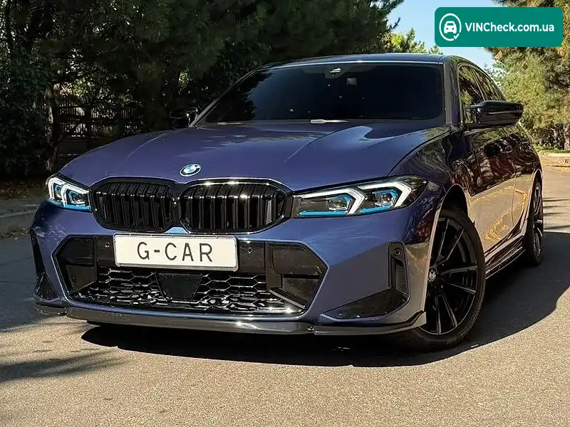 BMW 3 Series 2021, фото з оголошення 1 з 12, VIN 3MW5R7J00M8B87297