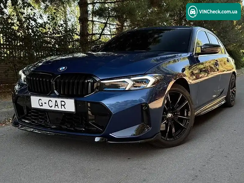 BMW 3 Series 2021, фото з оголошення 2 з 12, VIN 3MW5R7J00M8B87297