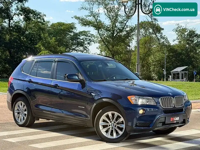BMW X3 2013, фото з оголошення 1 з 20, VIN 5UXWX9C57D0D05648