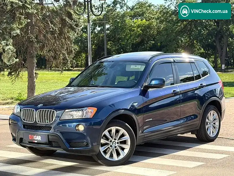BMW X3 2013, фото з оголошення 2 з 20, VIN 5UXWX9C57D0D05648