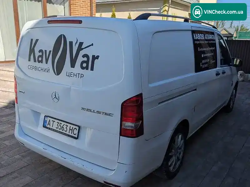Mercedes-Benz Vito 2016, фото з оголошення 2 з 21, VIN WDF44760313197986