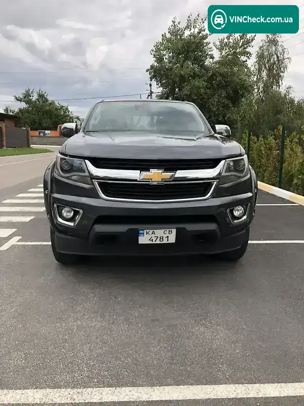 Chevrolet Colorado 2016, фото з оголошення 2 з 20, VIN 1GCPTCE13G1229964