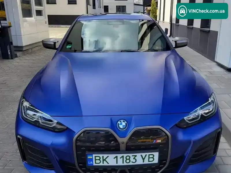 BMW i4 2022, фото з оголошення 1 з 21, VIN WBY31AW020FM72428