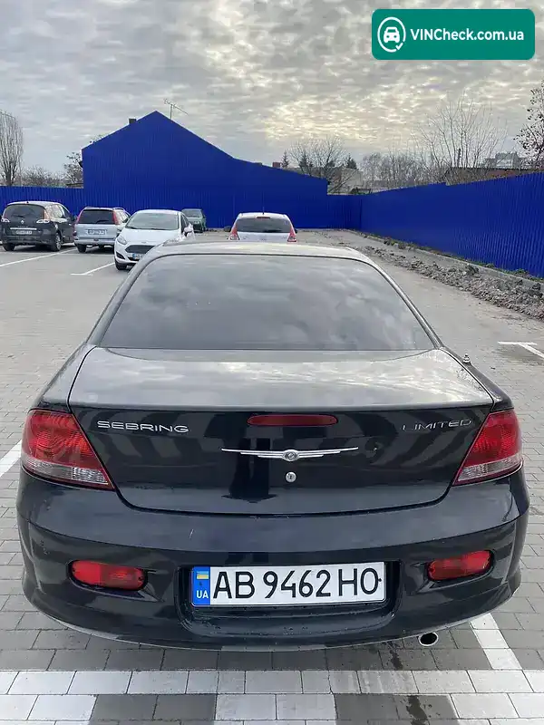 Chrysler Sebring 2006, фото з оголошення 1 з 14, VIN 1C3ALB6R46N179835