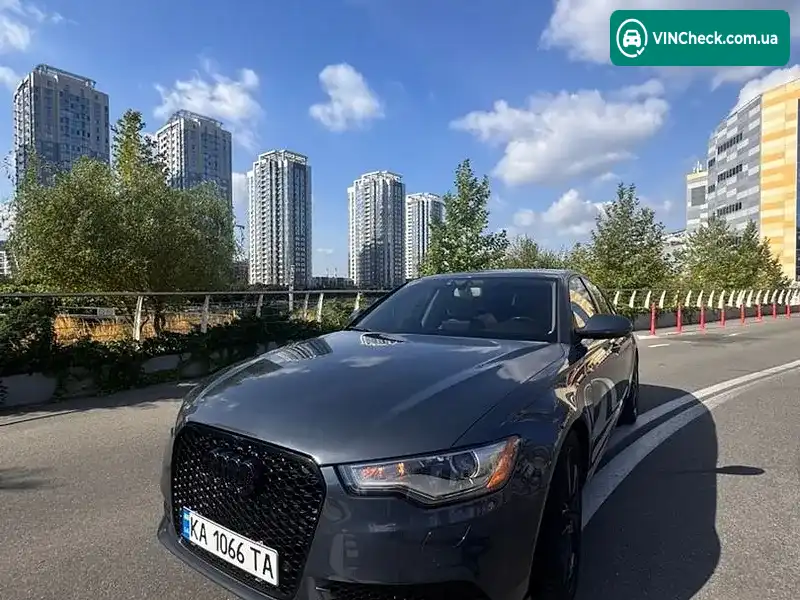 Audi A6 2014, фото з оголошення 2 з 20, VIN WAUGFAFC6FN032500