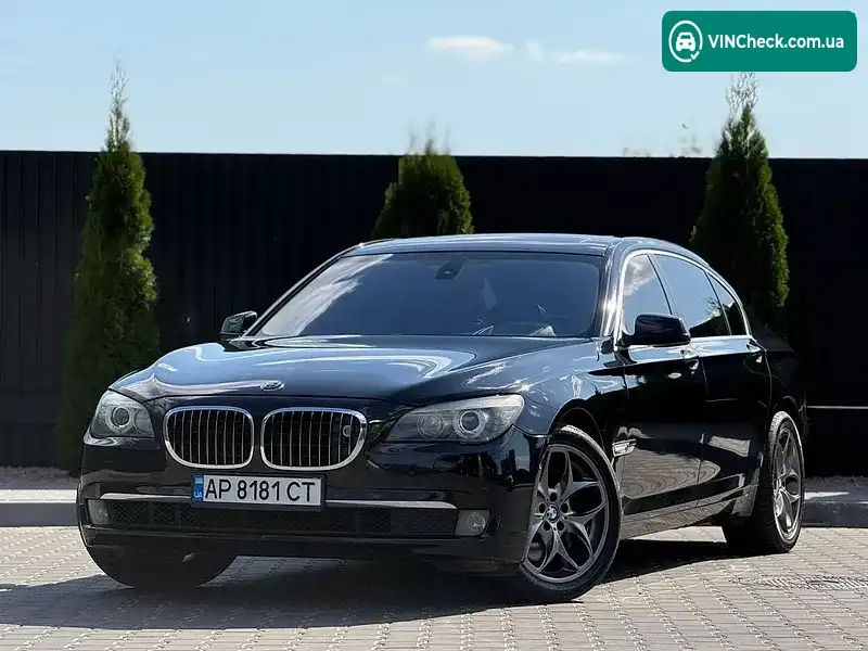 BMW 7 Series 2009, фото з оголошення 1 з 20, VIN WBAKB81010CY52336
