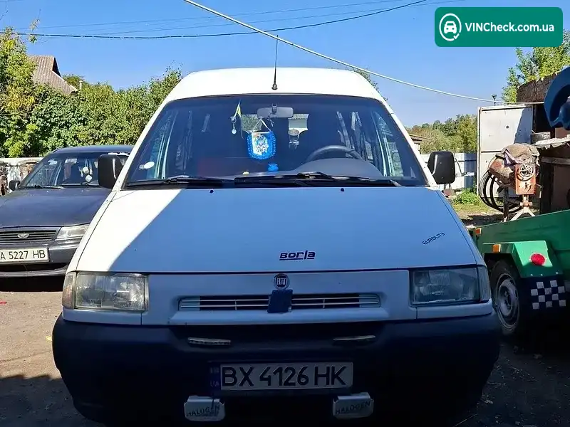 Fiat Scudo 2000, фото з оголошення 1 з 7, VIN ZFA22000012118614