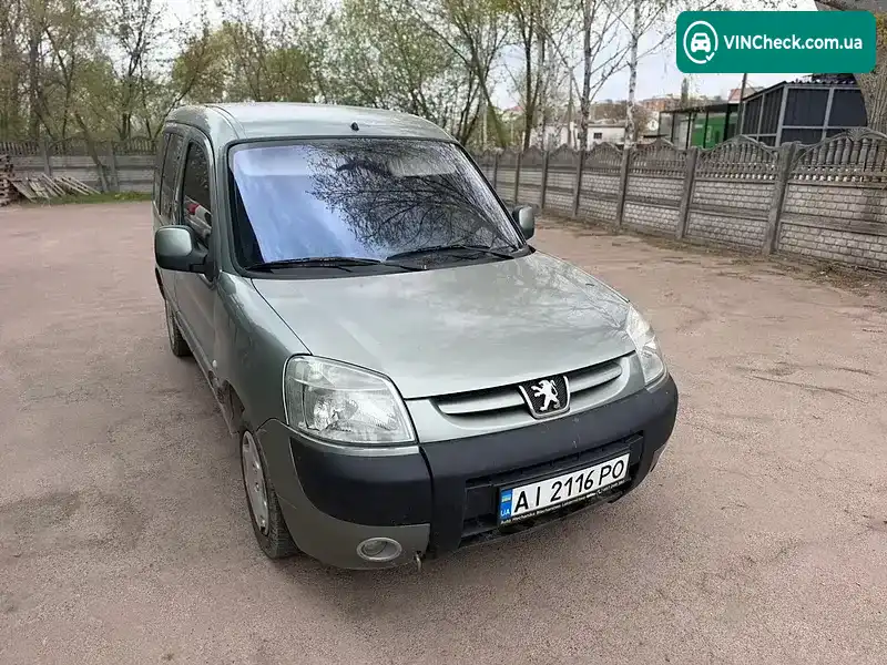 Peugeot Partner 2004, фото з оголошення 2 з 20, VIN VF3GCRHYB95115588