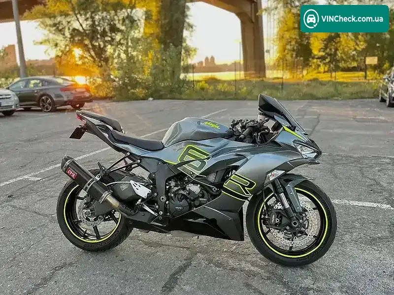 Kawasaki Ninja 600 ZX-6R 2022, фото з оголошення 1 з 9, VIN JKBZXJH10NA013778