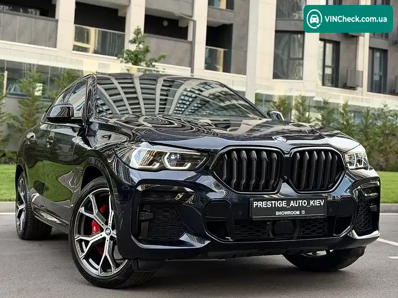 BMW X6 2022, фото з оголошення 1 з 20, VIN WBAGT210209L56989