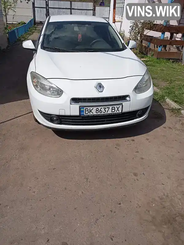 Renault Fluence 2012, фото з оголошення 1 з 9, VIN VF1LZBR0547588012