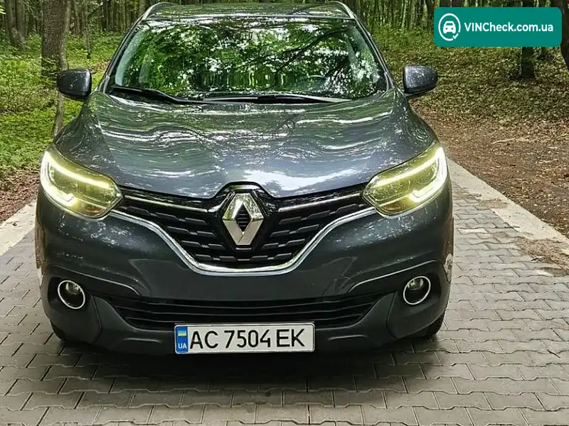 Renault Kadjar 2017, фото з оголошення 1 з 9, VIN VF1RFE00658331045