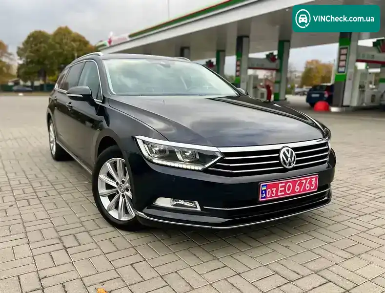 Volkswagen Passat 2018, фото з оголошення 1 з 20, VIN WVEZZZ3CZJE200780